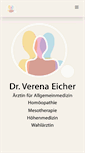 Mobile Screenshot of dr-eicher.at